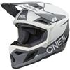 Oneal Casco Moto Cross Enduro O'NEAL 3SRS SOLID Bianco Nero
