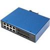 DIGITUS Industrial 8 4 10G Uplink Port L3 managed Gigabit Ethernet PoE Switch