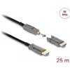 Delock Cavo HDMI attivo ottico 5 in 1 8K 60 Hz 25 m
