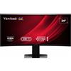 Viewsonic Display VG3419C Monitor PC 864 cm 34 3440 x 1440 Pixel UltraWide Quad