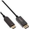 InLine Cavo convertitore DisplayPort a HDMI AOC - 4K-60Hz - nero - 25 m