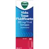 Vicks Tosse Fluidificante Sciroppo Tosse Grassa 200mg/15ml Guaifenesina 180 ml