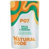 Natural Code Gatto Busta (P07) Adulto Pollo, Manzo & Verdure 70 Gr