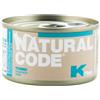 Natural Code Gatto Lattina Kitten Tonno 85 Gr