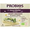 probios Crispy crackers riso e mais 6 pezzi da 20 g