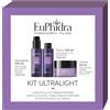 Euphidra ultralight kit ultralight crema ricca niacinamide 50 ml + detergente niacinamide 100 ml + tonico acido glicolico 100 ml