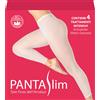 Pantaslim collant trattamento intensivo anticellulite effetto drenante kit 4 pezzi