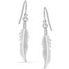LeCalla Orecchini pendenti da donna in argento Sterling 925 | Orecchini pendenti a goccia | Orecchini pendenti a gancio | Regalo quotidiano per le donne, 35 millimeters, Argento sterling, Non pietra