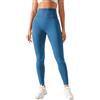 TEQY Leggings Sportivi Donna Vita Alta Push Up Leggins Sportivi per Palestra, Yoga, Fitness. Traspirante, Leggero, Antistatico. Taglia M (Blu)