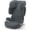 Cybex CBX by CYBEX Seggiolino Auto per Bambini Solution X i-Fix, Per Auto Con e Senza ISOFIX, Per Bambini da circa 3 a 12 Anni (100 - 150 cm), Da 15 a 50 kg circa, Cobblestone Grey