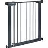 Safety 1st Easy Close Metal Cancelletto di Sicurezza in metallo, scale, porte, vani con apertura 73-80 cm (max 108 cm), Cancelletto per Bambini, Apertura a Una Mano, Senza Viti o Fori, Nero