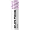Goovi, Besame Mucho, Balsamo Labbra Idratante con Acido Ialuronico e Vitamina E, Formula Nutriente con Mix di Oli e Cere Vegetali ad Azione Emolliente, Ingredienti di Origine Naturale