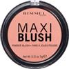Rimmel London Fard in Polvere Maxi Blush, Powder Blush Pesca a Lunga Durata, Formato Maxi, 001 Third Base, 9 g