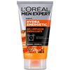 L'Oréal Paris Men Expert Detergente Viso Energizzante in Gel Hydra Energetic, Deterge, Energizza, Risveglia Immediatamente la Pelle, con Estratto di Guaranà e Vitamina C, 100 ml
