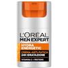 L'Oréal Paris Men Expert Crema Idratante Anti-Fatica Uomo, Pelle Rivitalizzata, Levigata e Idratata, Occhiaie e Rughe Sottili Ridotte, Arricchita con Proteine e Vitamina C, Hydra Energetic, 50 ml
