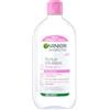 Garnier SkinActive Acqua Micellare Tutto in 1, Per Pelli Sensibili, 100% del Trucco Rimosso, Pelle Detersa e Idratata per 12H, Senza Residui e Senza Risciacquo, Con Micelle e Glicerina, 700 ml
