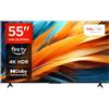 TCL 55PF650 55-inch TV 4K Ultra HD, HDR TV, Smart LED e Fire TV (Dolby Vision, Dolby Atmos, DTS, HDR 10, Alexa built-in, Airplay2, Miracast)