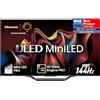 Hisense TV 65" Mini-LED 4K 65U72NQ, Smart TV VIDAA U7, Dolby Vision IQ, HDR 10+ Adaptive, 144Hz Game Mode PRO, Alexa Built-in, VIDAA Voice, Tuner DVB-T2/S2 HEVC 10, lativù 4K, 65'', 2024 U7 144Hz