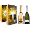 Sant'Orsola Casa Sant'Orsola - Set Prosecco D.O.C. Millesimato Extra Dry, e Asti D.O.C.G., da Uve Glera e Moscato, Gusto Fresco con Note Fruttate, 2x750 ml