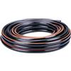 BLACK+DECKER Tubo da giardino, 15 metri, diametro 13 mm, resistente PVC, irrigazione da giardino, lavaggio auto, riempimento piscina, adatto per ogni rubinetto standard, colore nero/arancione