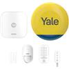 Yale Kit Allarme Smart con Sirena AL-ESTARTKIT3-1A-V1, kit da 6 pezzi, Armi/Disarmi, Controllo 4 aree, Avvisi in tempo reale, Copertura 1 km, Controllo tramite App Yale Home