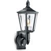 Steinel Lampada da esterni L 15 senza Rilevatore di Movimento, Classica Applique, Lanterna, Max. 60 W, E27, Nero