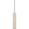 Eglo Lampadario LED Caminia, 1 luce, per tavolo da pranzo, illuminazione per sala da pranzo, in metallo beige e oro, lampadina GU10, luce bianca calda