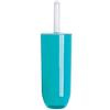 Excelsa Linea Bagno Portascopino WC, Plastica, Azzurro, 10.5 x 10.5 x 35 cm