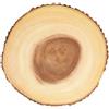 Artesa Artesà ARTBARKLRG Tagliere di Formaggio a Tronco di Legno, Piatto da Portata per Torte, Dessert, Buffet e Pranzi, Marrone, Grande (approx 35 cm)