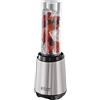 Russell Hobbs Frullatore - Robot da cucina e Frullatore Portatile - Motore potente da 23.500 giri-min, Contenitore di Miscelazione da 600 ml, No BPA, lavabile in lavastoviglie, Acciaio Inox, 23472-56
