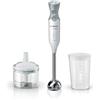 Bosch Elettrodomestici ErgomMixx Mixer a Immersione, Frullatore, 600 W, 70 Decibel, Plastica, 12 velocità, Bianco