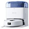 ECOVACS DEEBOT MINI Robot Aspirapolvere Lavapavimenti, 9000Pa, ZeroTangle 2.0, TrueMapping 2.0, Asciugatura ad Aria Calda 45°C, Svuotamento Automatico, Lavaggio Profondo Intelligente, Blu