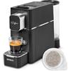 Polti Coffea S15B, Macchina per Caffè Espresso, Compatibile con Cialde E.S.E. 44 mm, Serbatoio 0.85L, Pressione Pompa 19 Bar, Nero
