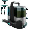 Cecotec Aspirapolvere per materassi e tappezzerie Conga 4000 Carpet & Spot Clean XL Advance. 600W, 14Kpa, 3 in 1: Spruzza, Pulisce e Aspira, 2 Serbatoi d'Acqua, Accessorio per Finestre