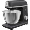 Electrolux E5KM1-4BPT Impastatrice Planetaria Create 5 in alluminio pressofuso, 1200W, 6 Impostazioni, 330x245x380mm, Black Pearl