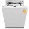 COMFEE' CDWEB914S-W Lavastoviglie da Incasso con 10 coperti, 8 Programmi, di avviamento ritardato, Funzione di Mezzo Carico, cloud wash, Asciugatura Extra - Inox