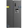 Cecotec Frigorifero Americano da 559 Litro Bolero Coolmarket SBS 562 Dark D. 177 cm di altezza e 90 cm di larghezza, classe D, flusso multi -aria, totale senza gelo, inverter plus motore