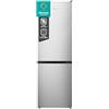 Hisense MC60300IE Frigorifero Combinato, Libera installazione,Total No frost, Ventilazione MultiFlow, Doppia porta reversibile, Inox, Altezza 186 cm,Capacità netta 300 litri, Controllo Touch, Classe E