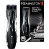 Remington Set Regolabarba Uomo - 9 impostazioni di lunghezza 1,5-18 mm- Funzionamento a rete/batteria, indicatori LED di carica/ricarica, regolabarba, Rasoio elettrico Barba, MB320C