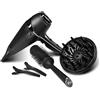 ghd Air Kit - Asciugacapelli con Kit professionale per l'asciugatura, Nero