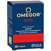 Omegor Olio di Krill Omega 3 Puro - OMEGOR Krill 60 Capsule Ricco di Omega-3 EPA e DHA - Senza Retrogusto e Facile da Digerire