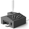 elago Supporto Matita Casa Compatibile con Apple Pencil PRO, Apple Pencil 2a, 1a Gen. Apple Pencil (USB-C) e Altre Penne, Stilo, Compatibile con Apple Pencil Custodia, Organizza Cavi (Grigio Scuro)