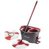 Vileda Easy Wring And Clean Turbo Set Straccio In Microfibra E Secchio, Microfibra, Rosso, ‎29.6 x 48.6 x 29.3 cm 2.32 Kg