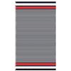 BIANCHERIAWEB Telo Mare Spugna Jacquard Asciugamano Spiaggia Piscina Fantasia Colorata Disegno Blue Sand Rosso-Bianco-Blu