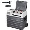 STAKMANN Frigorifero portatile con Compressore 12V 220V, Frigo Congelatore con Ruote, AC-DC 12/24 V, ideale per Auto, Camper, Barca, Viaggi, Picnic, Maniglia Ergonomica e Manici Laterali (62 Litri)