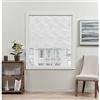 Exclusive Home Curtains Tenda oscurante a pacchetto in poliestere, colore bianco, 27 x 64 cm