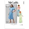 Mc Call MCCALLS M8569H5 - Cartamodello per abito da donna con varianti di maniche e top, di Laura Ashley, H5 (38-42-46)