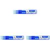 PILOT BLS-FR7-L-S3 Frixion Ball Refill per Penna a Sfera, 0.7 mm, Confezione da 3, Blu, Pacco da 3