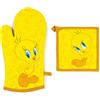 Excelsa Guanto forno + presina Looney Tunes Titti canarino cod.65885