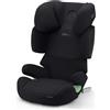 Cybex CBX by CYBEX Seggiolino Auto per Bambini Solution X i-Fix, Per Auto Con e Senza ISOFIX, Per Bambini da circa 3 a 12 Anni (100 - 150 cm), Da 15 a 50 kg circa, Pure Black